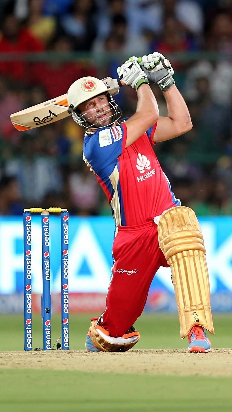 Ab De Villiers Hitting Six, ab de villiers, south african cricketer, mr 360, HD phone wallpaper