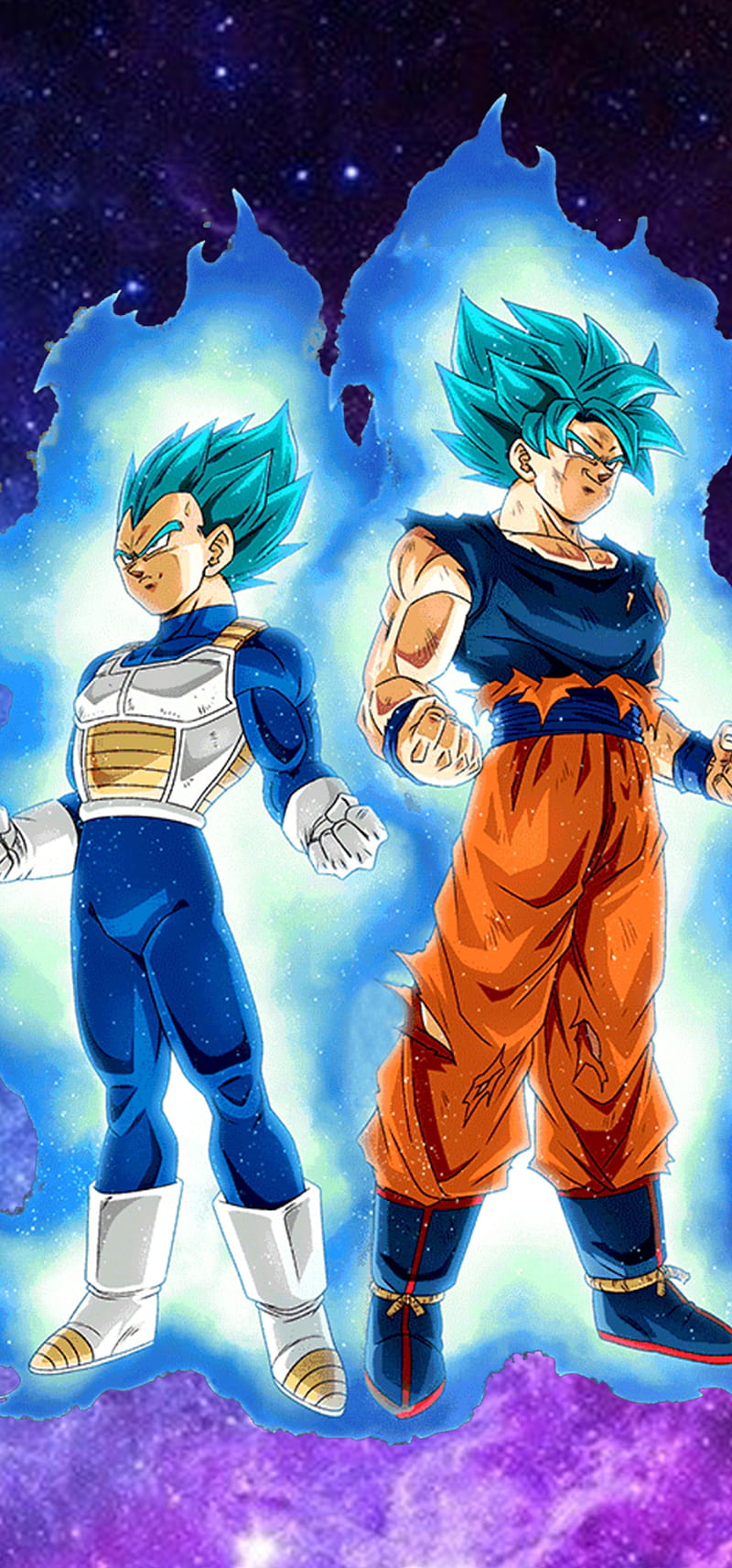 Super Saiyajin Blue, ball, blue, dragon, saiyajin, super, HD phone