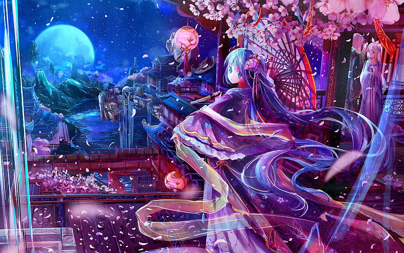 Anime Vocaloid 4k Ultra HD Wallpaper by NoTa