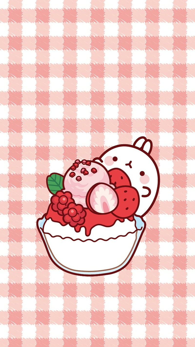 Molang, lindo, Fondo de pantalla de teléfono HD | Peakpx