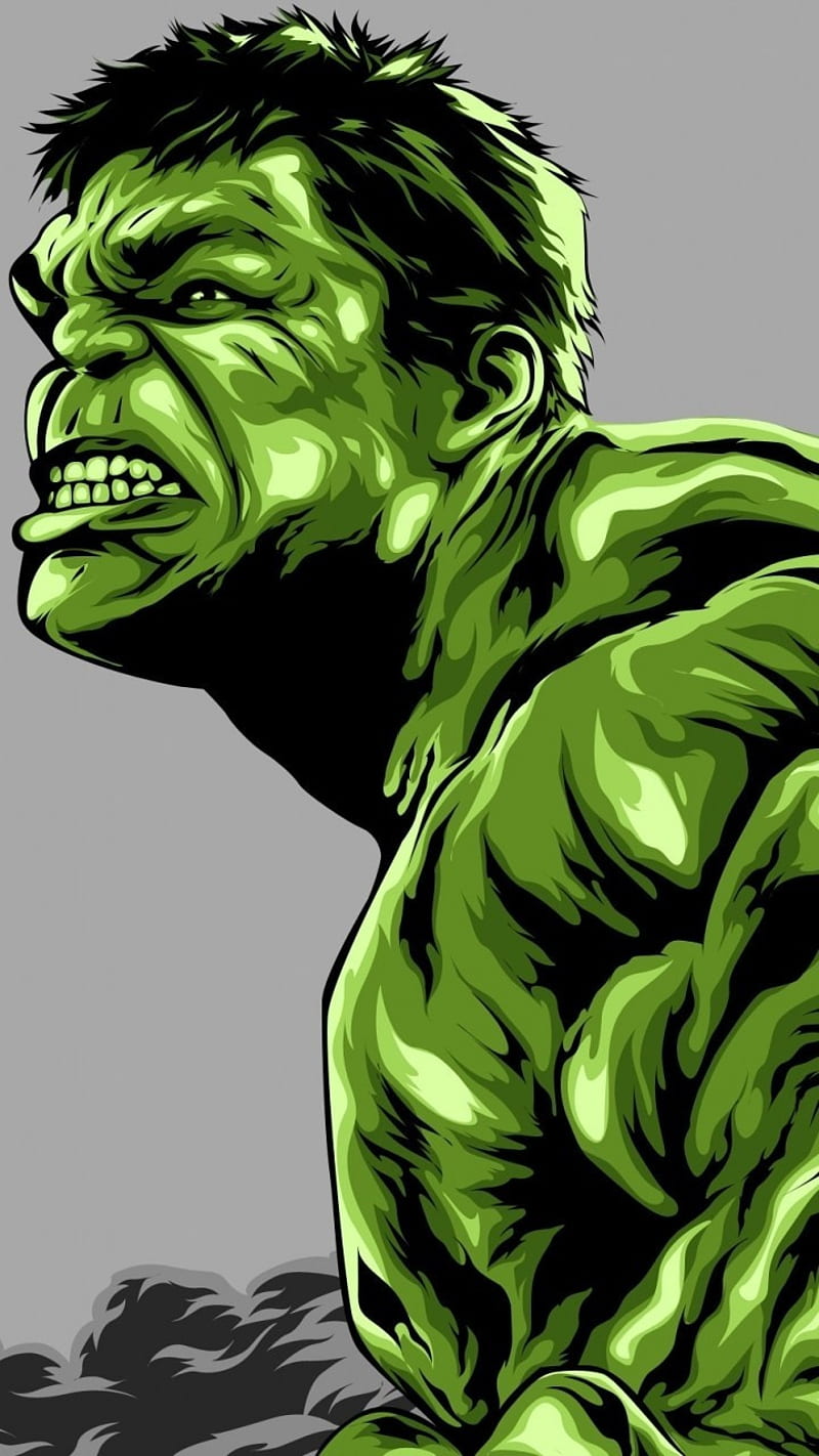 The Hulk, green, hero, incredible, HD phone wallpaper | Peakpx