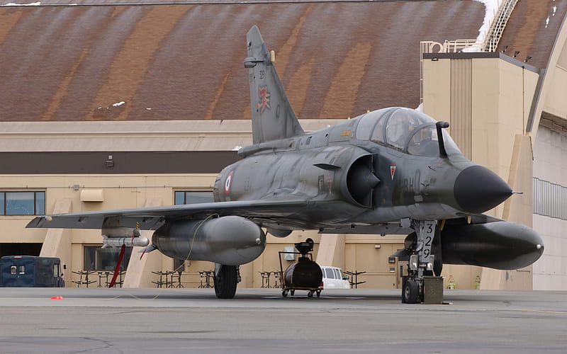 Dassault Mirage 2000-military aircraft, HD wallpaper