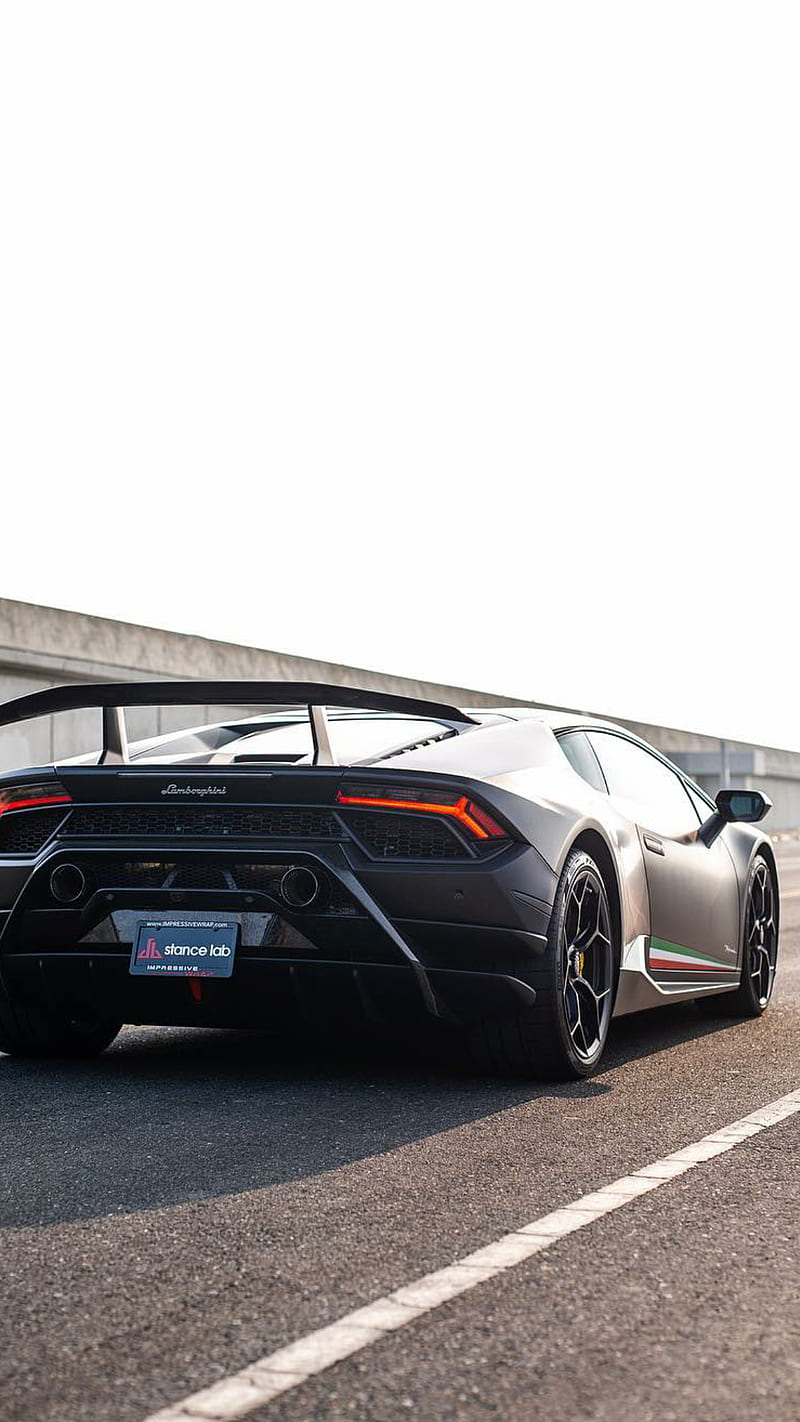 Performante negro, lamborghini, huracan, negro, coche, superdeportivo,  deportes, Fondo de pantalla de teléfono HD | Peakpx