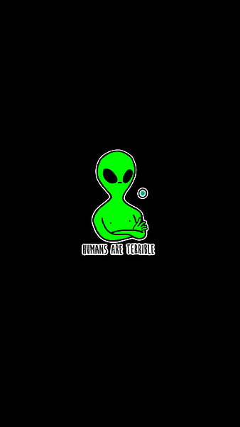 Alien, arriba, green, marciano, tumblr, up, upside, upside down, verde,  weird, HD phone wallpaper