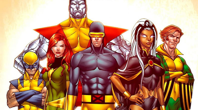 The Uncanny X-Men, Colossus, Banshee, Phoenix, Cyclops, Storm, Wolverine, HD wallpaper