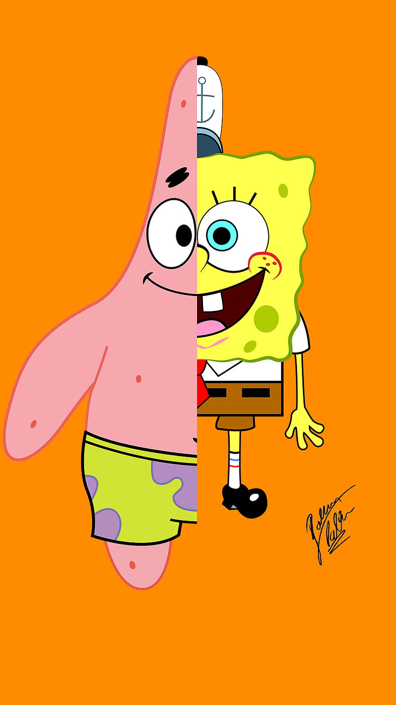 SpongeBob X Patrick, cute, lallu, lallupallu, pallu, sponge bob, square  pants, HD phone wallpaper | Peakpx