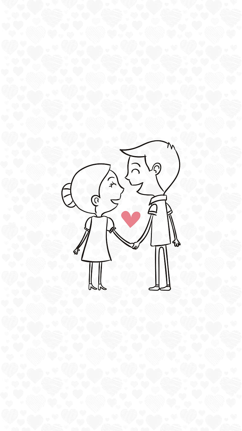 HD drawn couple wallpapers | Peakpx