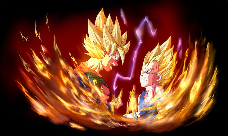 Goku vs Vegeta, vs, goku, vegeta, HD wallpaper | Peakpx