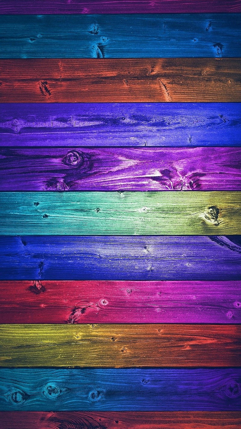 Colored Wood, abstract, HD phone wallpaper | Peakpx