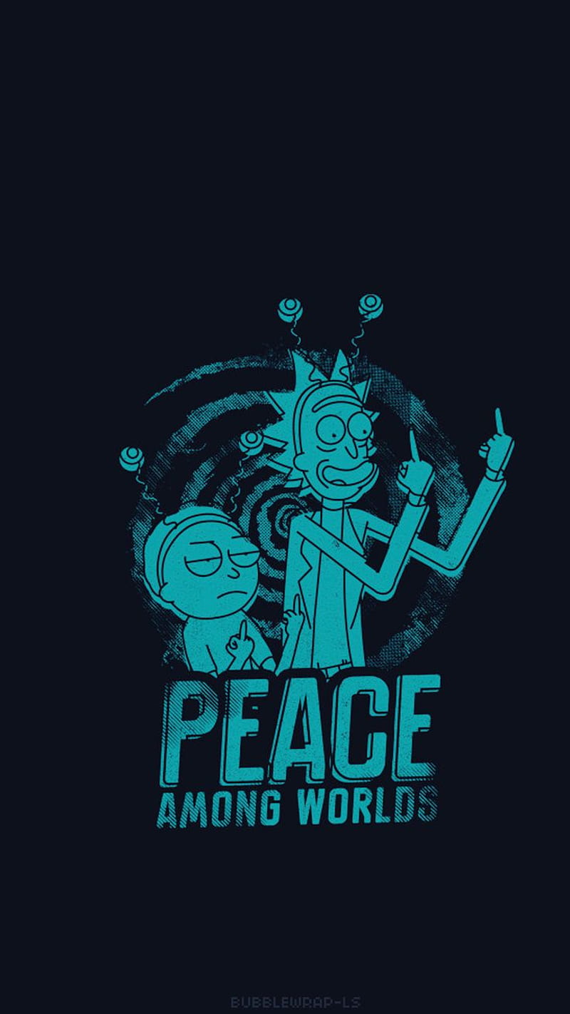 Rick and Morty, man, mystic, HD phone wallpaper