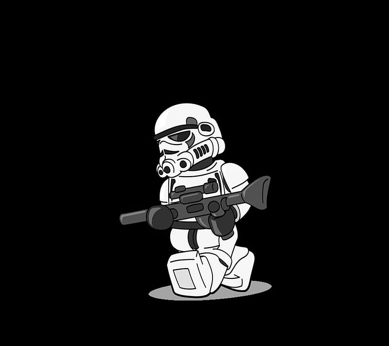 Lego Storm Trooper, action, cartoon, cool, new, soldier, HD wallpaper