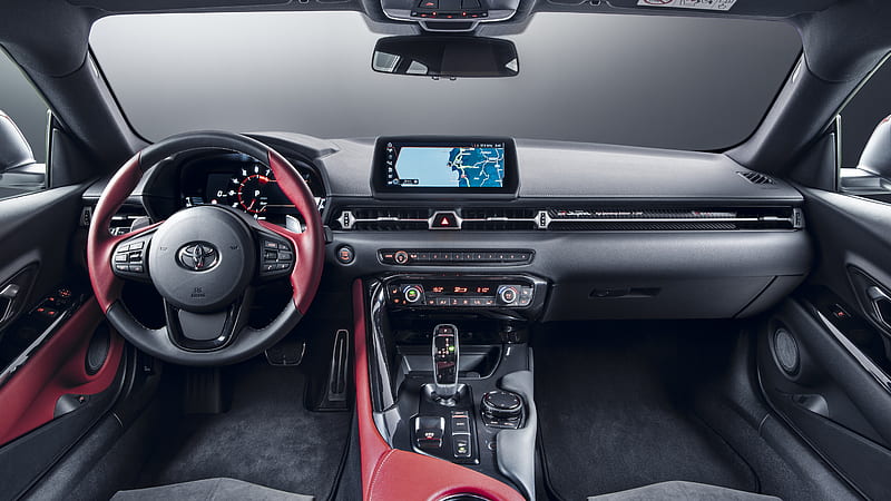Toyota GR Supra 2L 2020 Interior, HD wallpaper