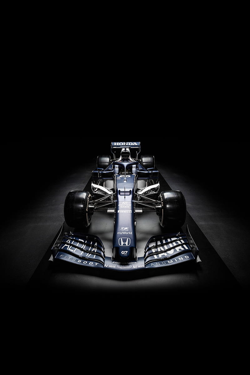 F1 Alpha Tauri , car, f1, formula 1, racing, HD phone wallpaper