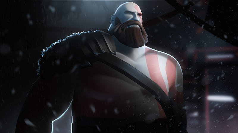 Fat Kratos, kratos, superheroes, artwork, digital-art, art, HD wallpaper
