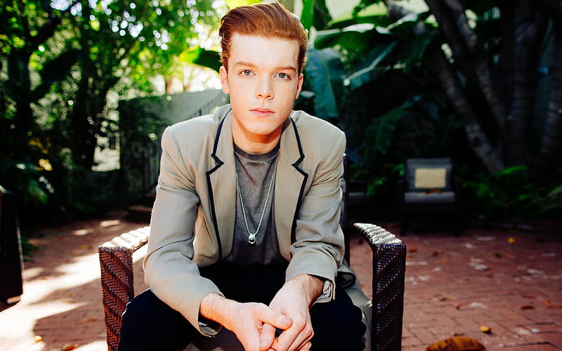 Cameron Monaghan, American young actor, portrait, Hollywood, hoot, HD wallpaper