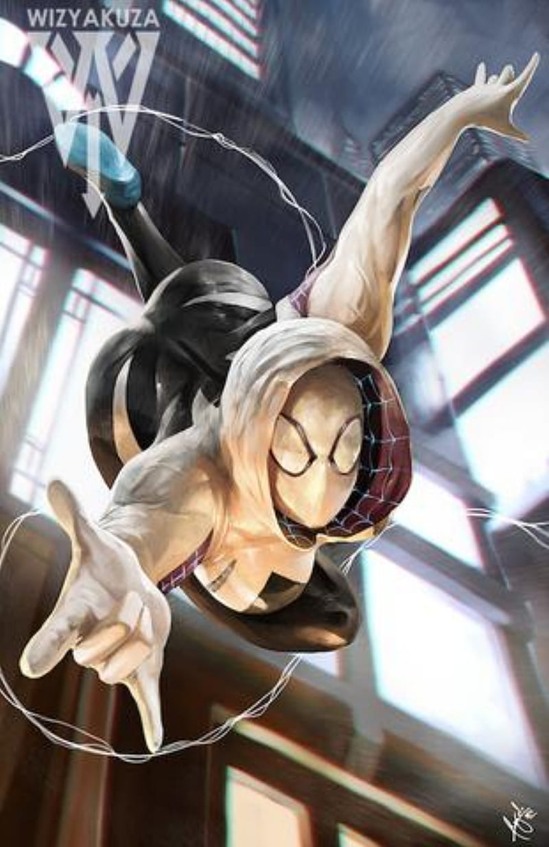 Gwen Stacy SpiderGwen Across the SpiderVerse 4K Wallpaper iPhone HD Phone  8980h