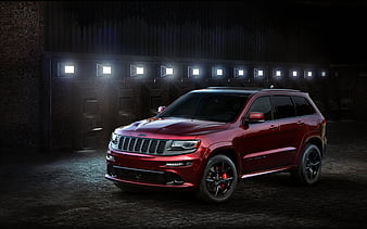 Jeep Grand Cherokee, SUVs, night, 2017 cars, new Grand Cherokee, Jeep, HD wallpaper