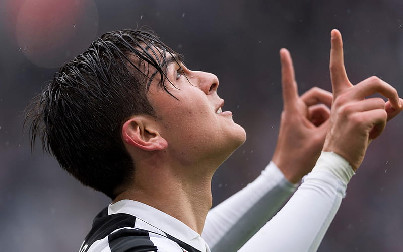 Paulo Dybala face, portrait, Juventus FC, Argentinian football player, Serie A, Italy, football, HD wallpaper