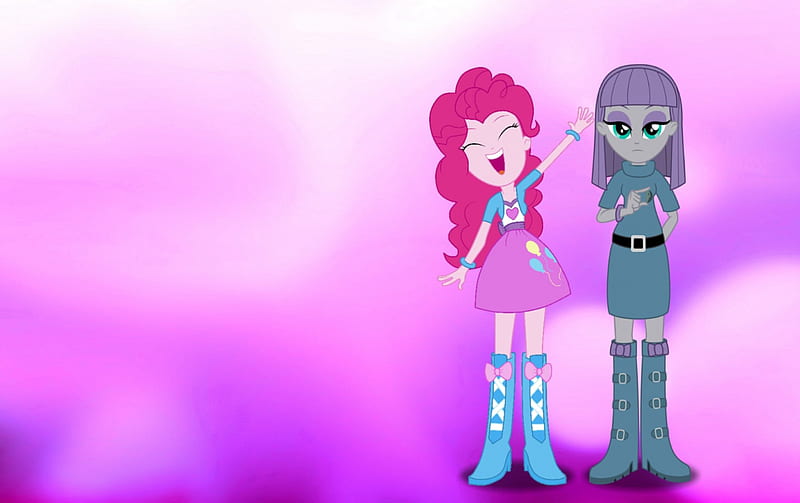 Equestria girls pinkie pie y maud pie, rocas arcoiris, pinkie pie, lindas,  mi pequeño pony, Fondo de pantalla HD | Peakpx