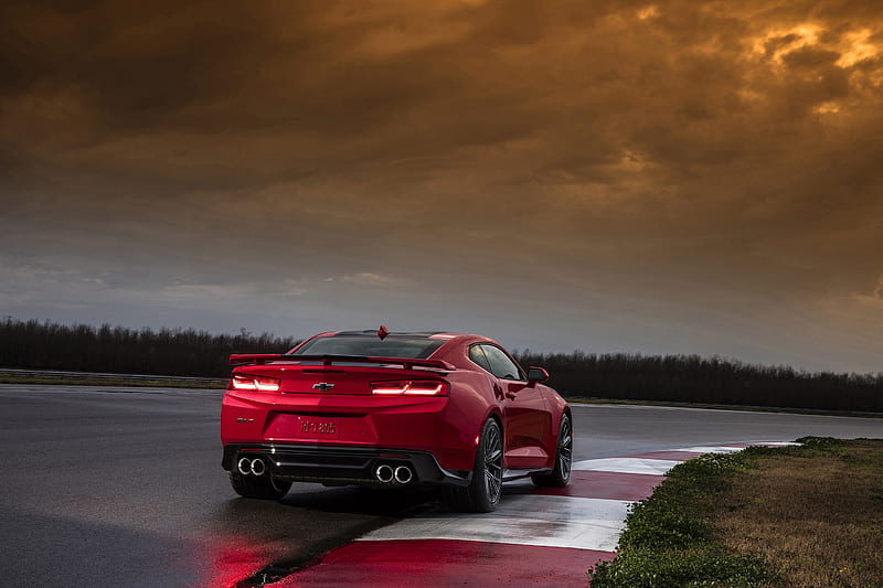 2017 Chevrolet Camaro ZL1, 6th Gen, Coupe, Supercharged, V8, car, HD wallpaper