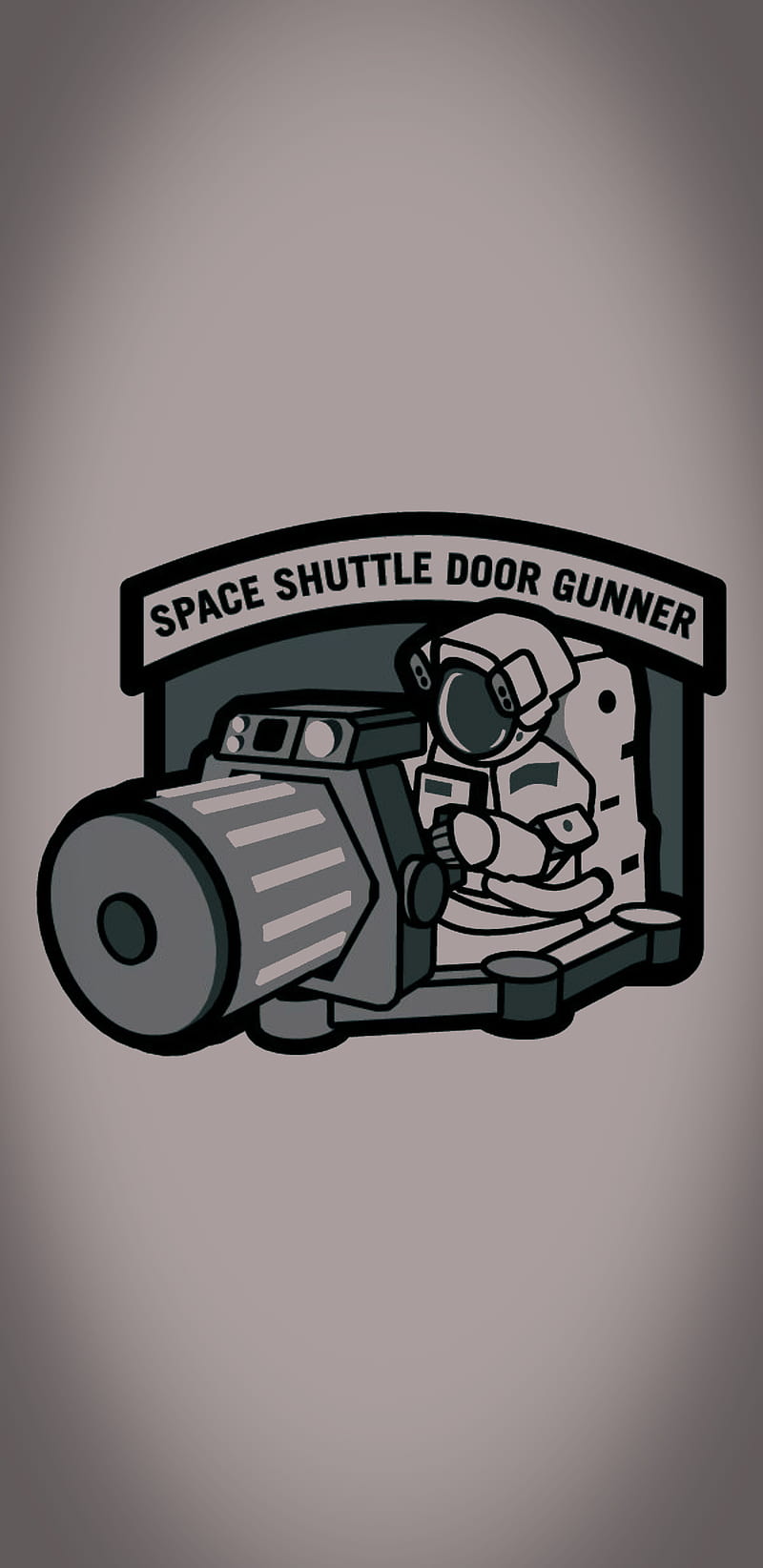 Door Gunner, funny, pew pew, space force, HD phone wallpaper