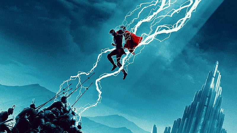 Thor Ragnarok Movie Artwork 2018, thor-ragnarok, thor, superheroes, artwork, digital-art, HD wallpaper