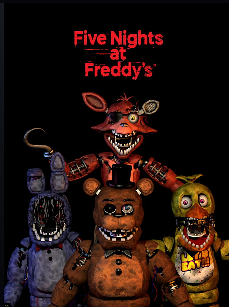 Five Nights at Freddy's 4 Wallpaper  Fnaf drawings, Five nights at freddy's,  Anime fnaf