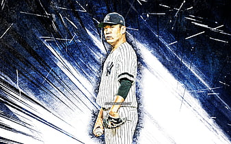 Trends International, MLB New York Yankees - Masahiro Tanaka Wall Poster,  22.375 x 34, Multi