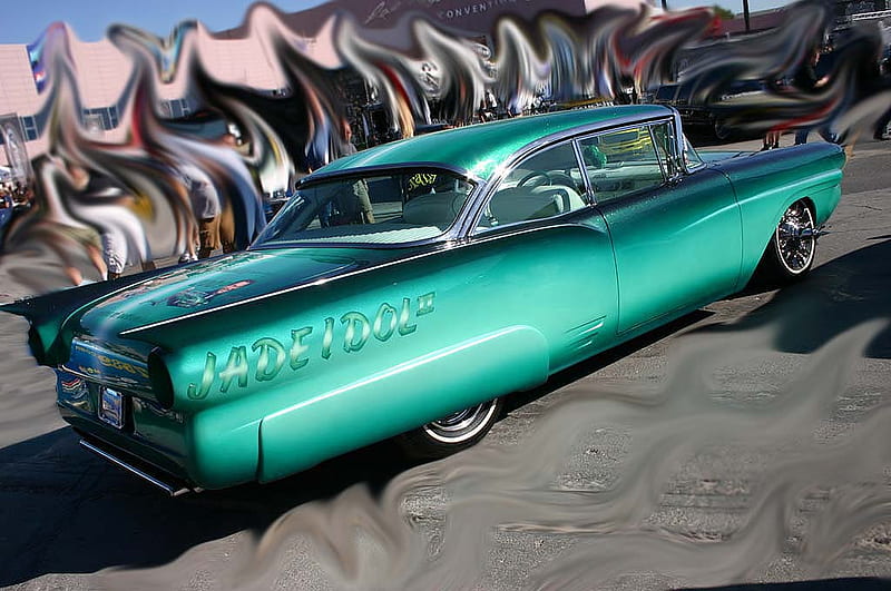 1957 Ford, AKA, Jade Idol, carros, low-riders, HD wallpaper
