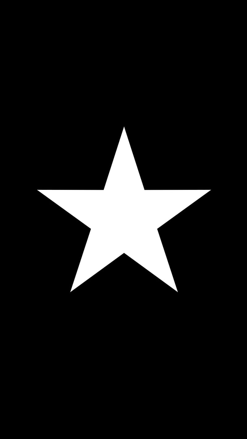 White Star, black background, cowboys, logo, logos, minimalist, esports,  stars, HD phone wallpaper | Peakpx