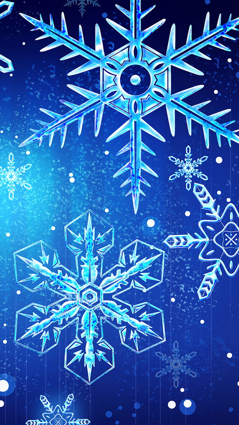 Let it Snow, flake, HD phone wallpaper
