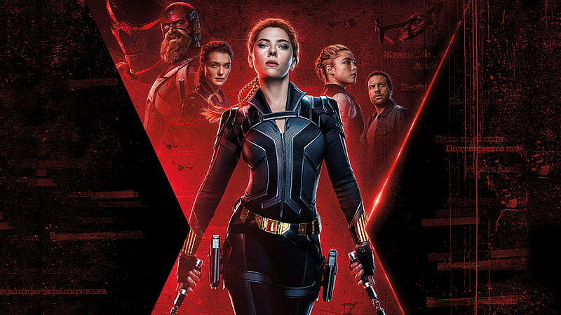 Movie, Black Widow, Black Widow (Movie), David Harbour, Florence Pugh, Rachel Weisz, Scarlett Johansson, Taskmaster (Marvel Comics), HD wallpaper