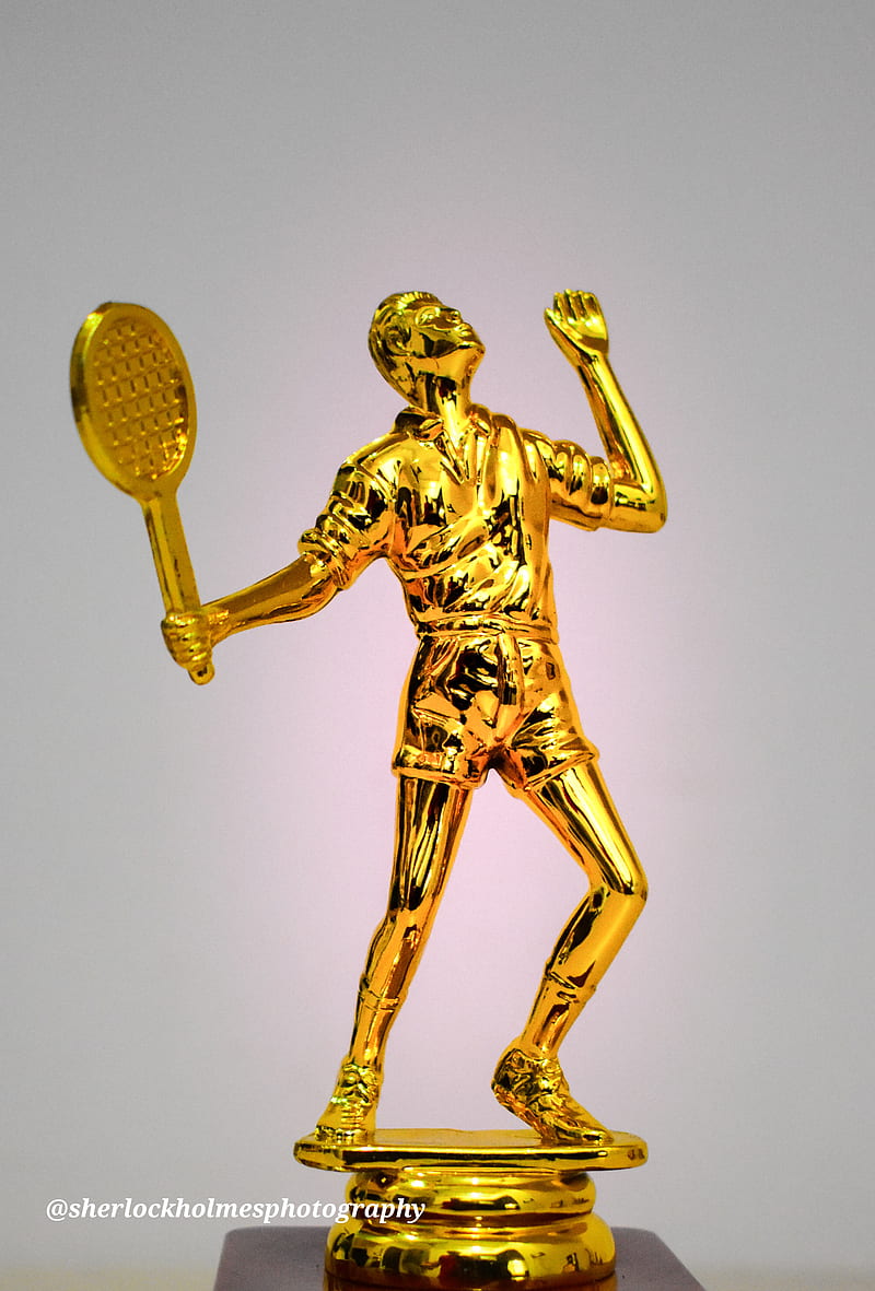 Winner, sport, badminton, trophy, prize, HD phone wallpaper
