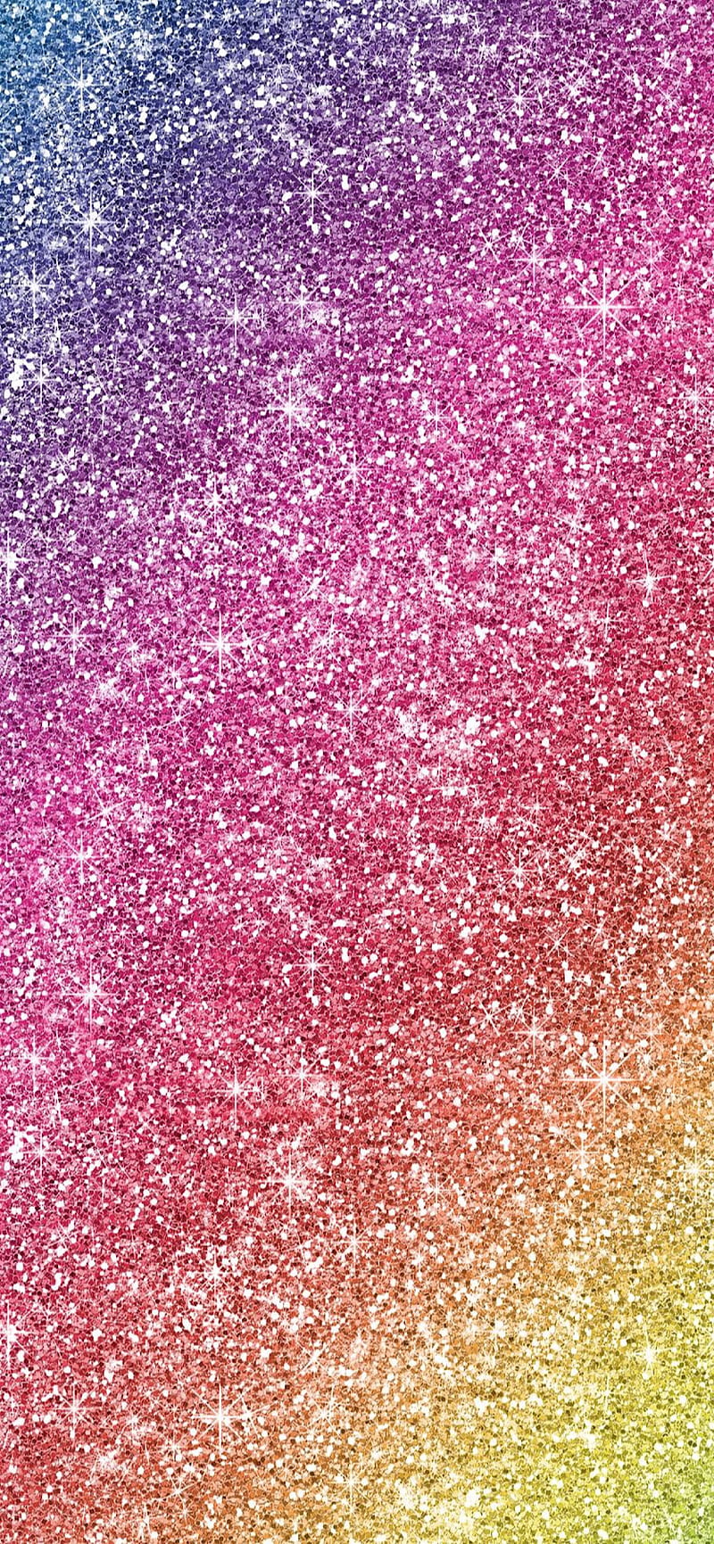 Rainbow Glitter, colorful, colors, cute, girly, glitter, pretty, rainbow, sparkles, HD phone wallpaper