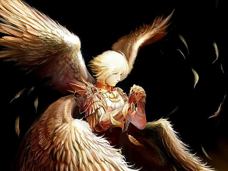 Anime Anjo 1366×768 Px est Id. Fundo papel de parede HD