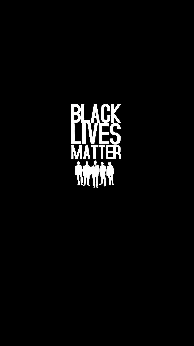 Black lives matter , america, black, black lives matter, love, no racism, quotes, sayings, usa, HD phone wallpaper