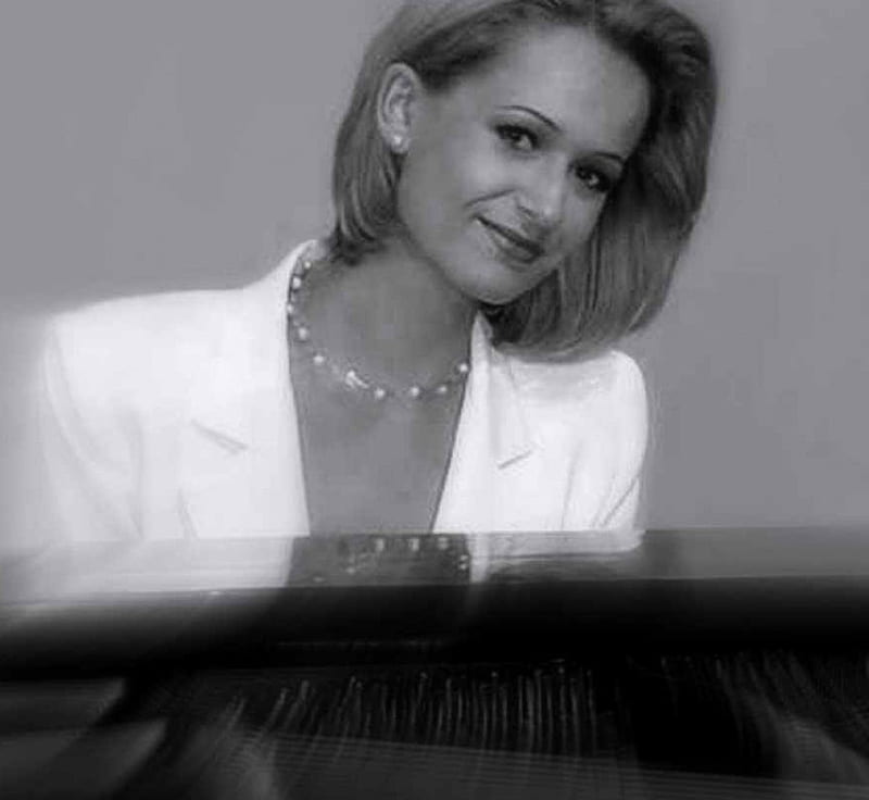 Aleksandra Mozgiel - great piaist, woman, piano, music, pianist, HD wallpaper