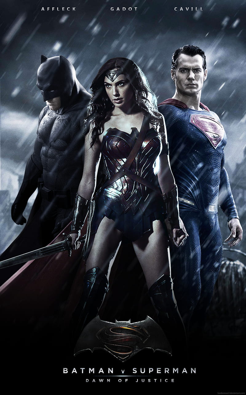 Batman v superman, el amanecer de la liga de la justicia, póster, Fondo de  pantalla de teléfono HD | Peakpx