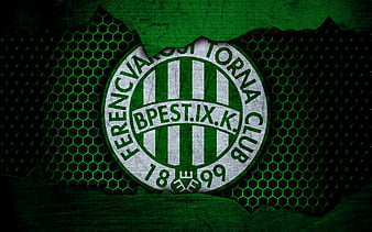 Ferencvarosi TC Logo Club Symbol White Hungary League Football Abstract  Design Vector Illustration With Black Background 30250632 Vector Art at  Vecteezy