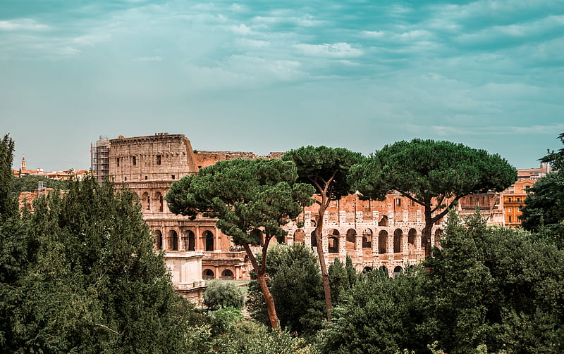 Coliseum in Italy, HD wallpaper