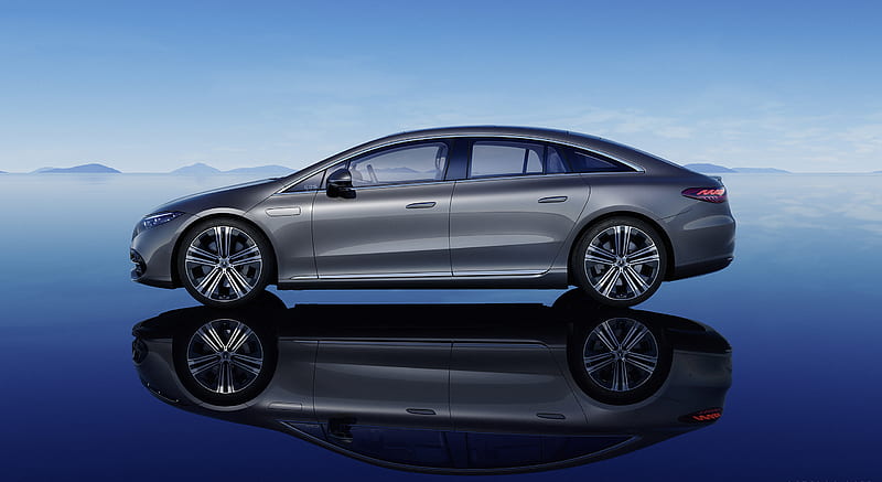 2022 Mercedes-Benz EQS 450+ - Side , car, HD wallpaper