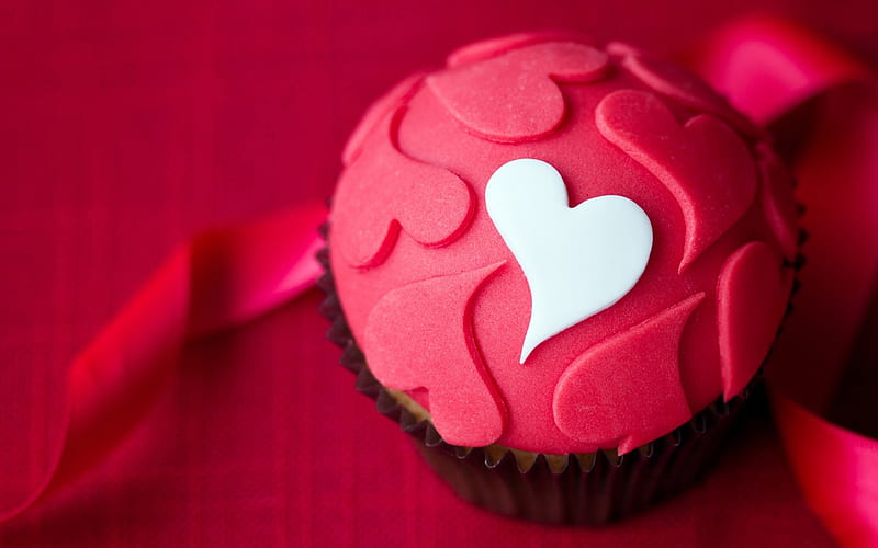 love cupcake-Love, HD wallpaper