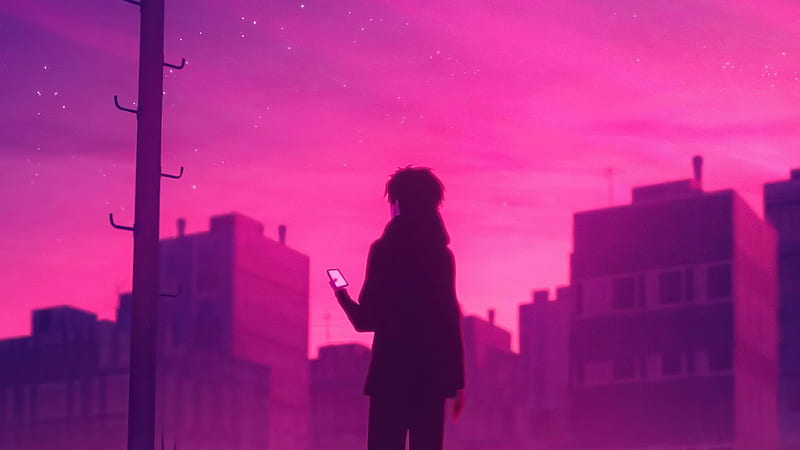 Should I Call You, synthwave, alone, artist, artwork, digital-art, HD ...