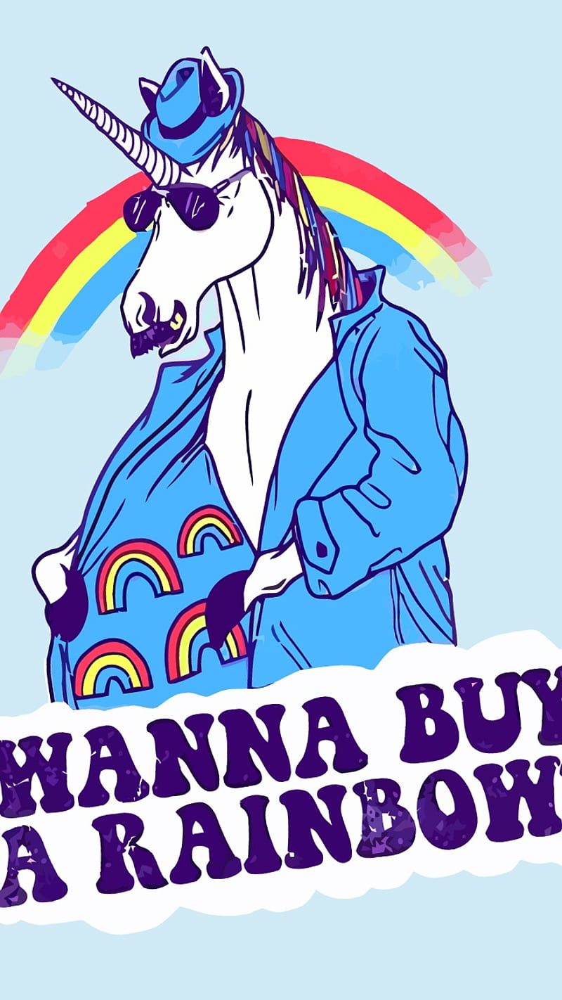 Drogas arcoiris, graciosas, memes, unicornios, Fondo de pantalla de  teléfono HD | Peakpx