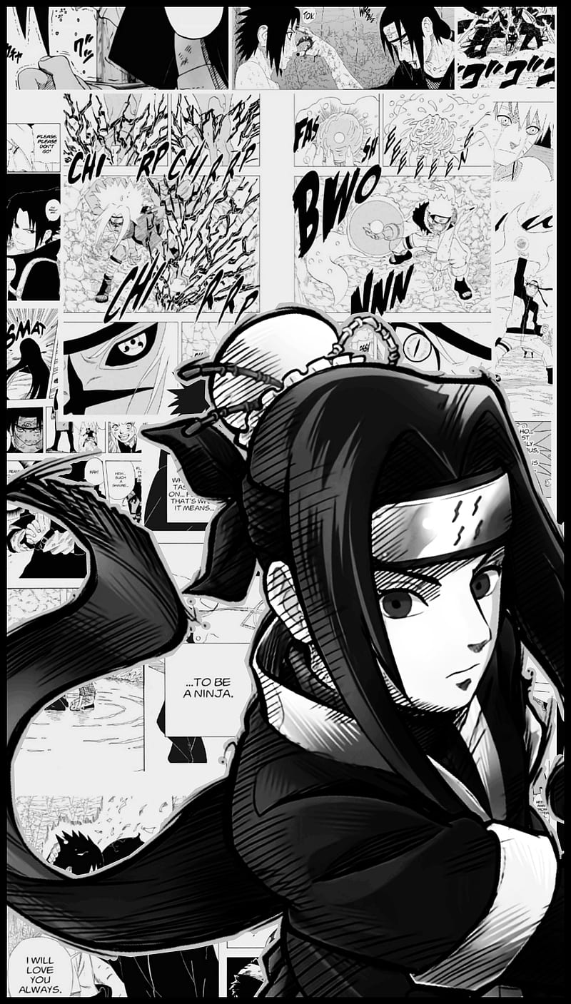 Haku ! Naruto ., white, art, HD phone wallpaper
