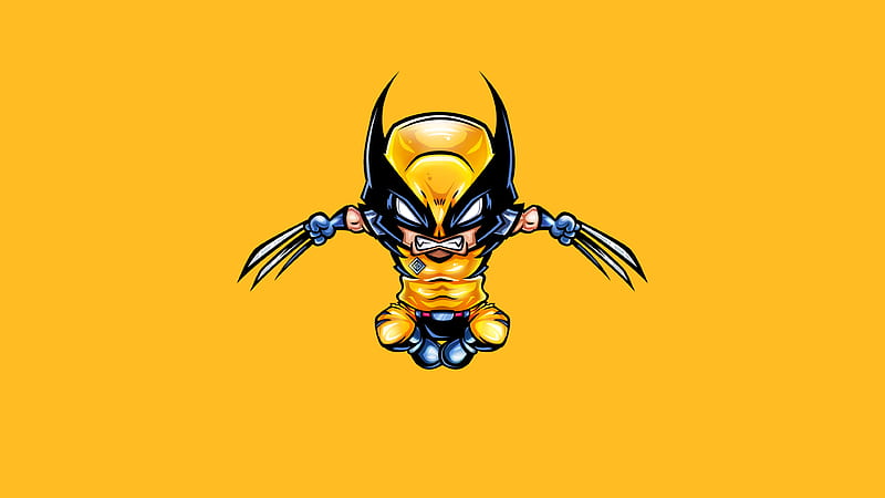 Wolverine Minimal, HD wallpaper