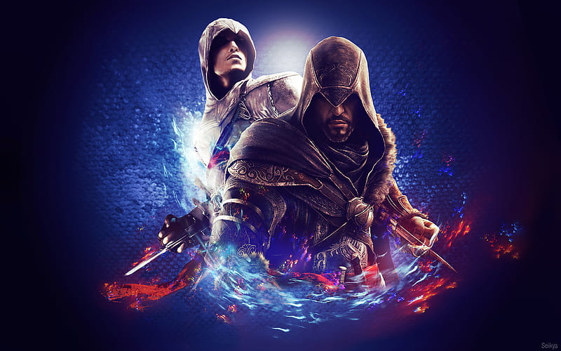 Assassins Creed Revelations, revelations, altair, acr, ezio, HD wallpaper