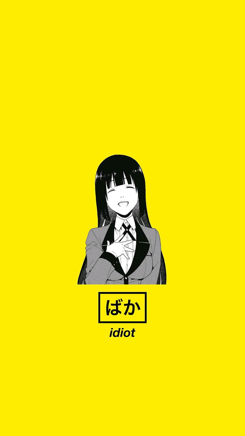 Jabami yumeko, anime, girls, kakegurui, HD phone wallpaper
