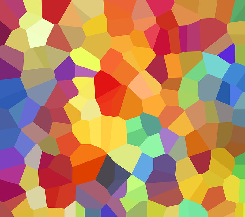 SGS5 Crystals 02, abstract, colors, crystal, galaxy s, s5, sgs5, shapes, HD wallpaper
