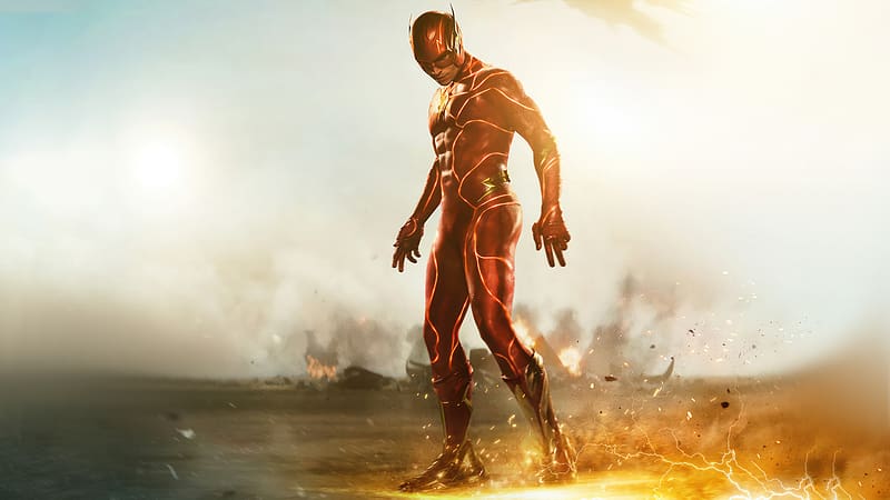 Flash In The Flash Movie Poster , the-flash-movie, the-flash, flash, superheroes, 2023-movies, movies, HD wallpaper